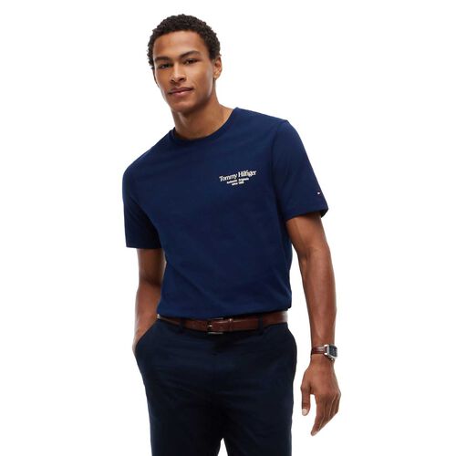 Tommy Hilfiger Back Logo Crew Neck T-Shirt